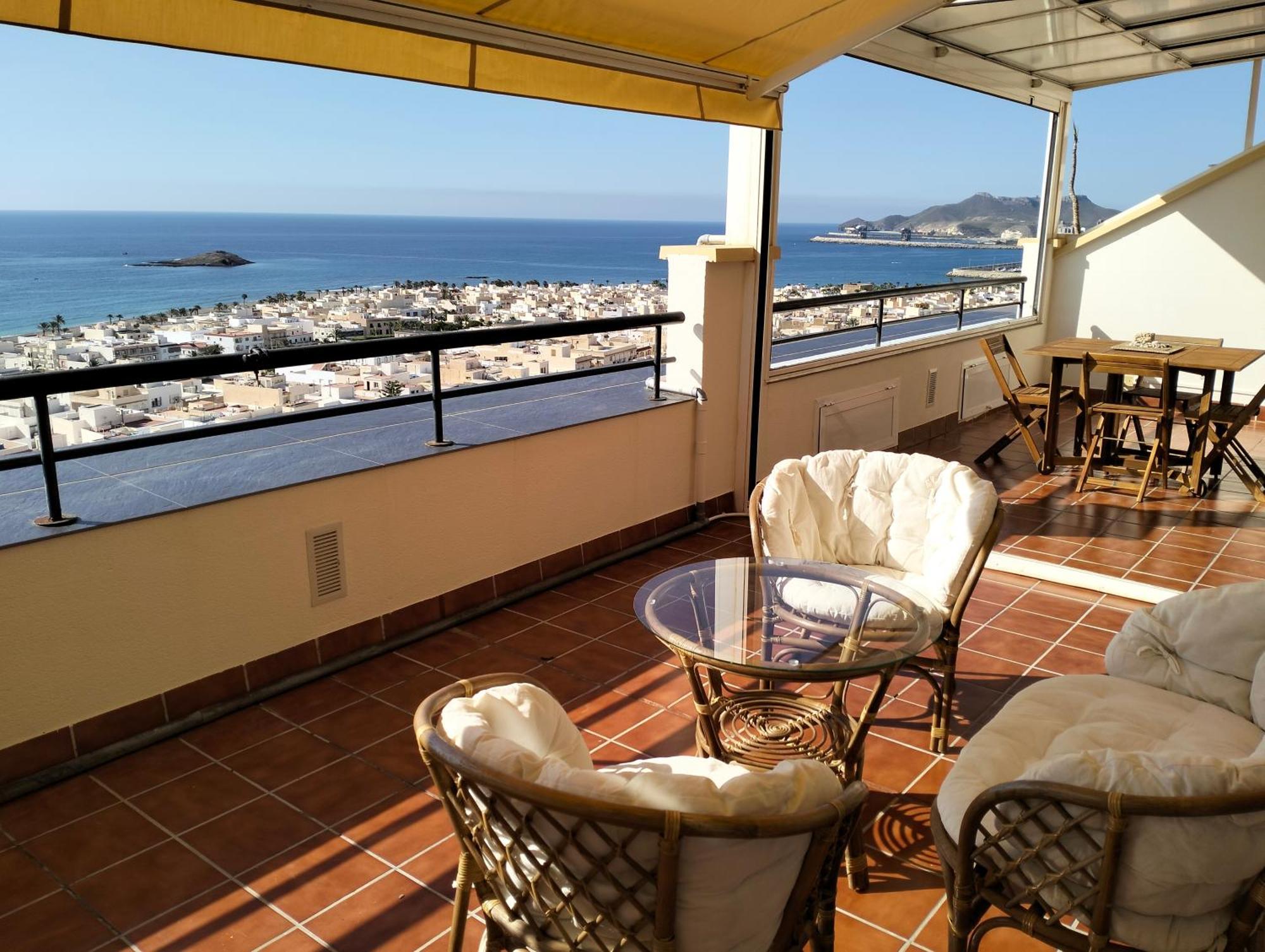 Fabuloso Atico Con Vistas Al Mar 카로보네라스 외부 사진